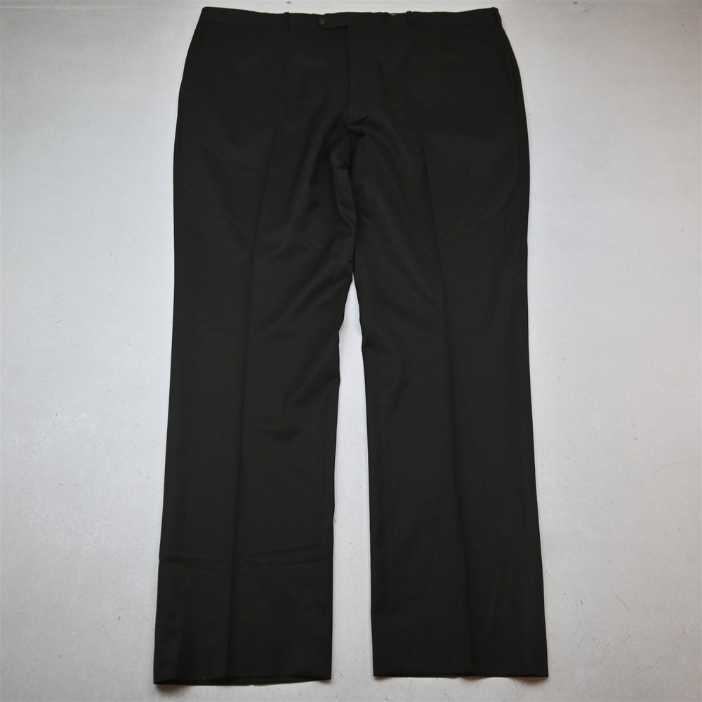 JB Britches 44x32 Brown 100% Wool Torino Straight Dress Mens Pants